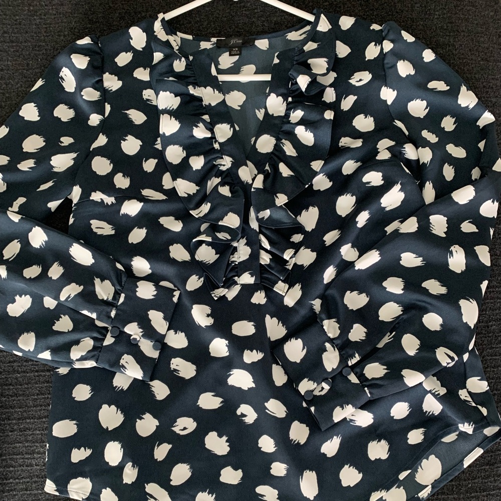 Dark Navy blouse